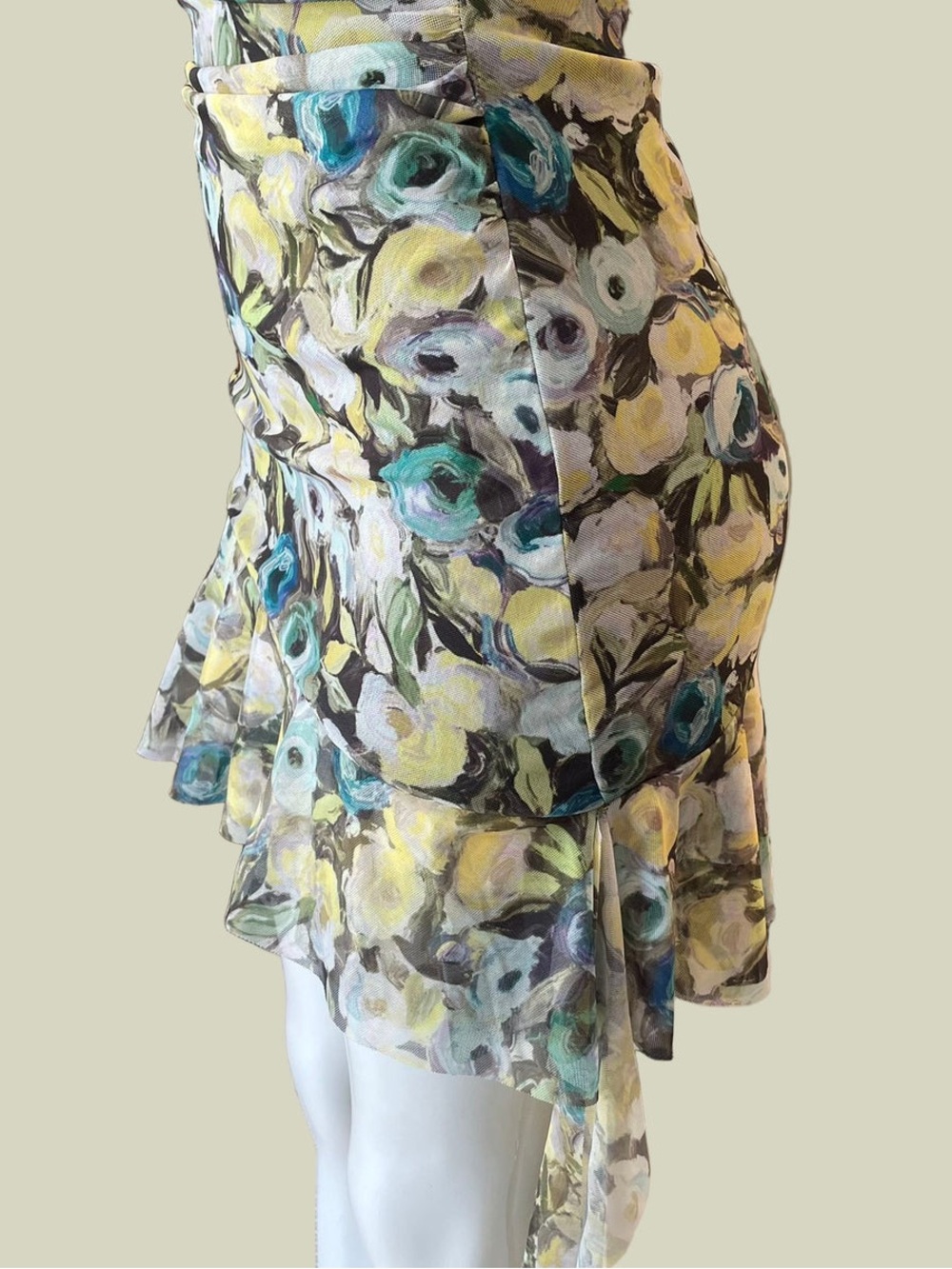 Zara Ruffle Mini Dress - Picture 10 of 11